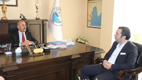 İskenderun Şehir Kulübü'nden Başkan Culha'ya Ziyaret