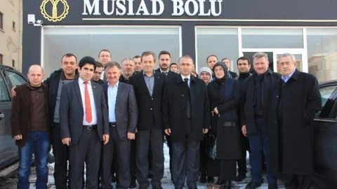 AK Parti'den MÜSİAD'a Ziyaret