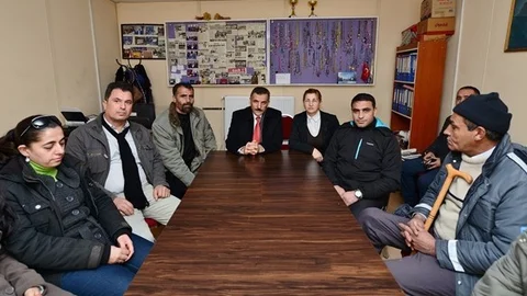 Tunceli Valisi Kaymak'tan Engelliler Derneği'ne Ziyaret