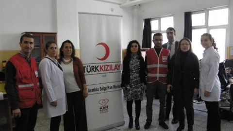 Ürgüp'te Kan Bağışı Kampanyası