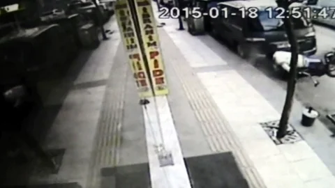 Motosikletle Gelen Ölüm Kameraya Yansıdı