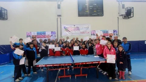 Masa Tenisi Grup Müsabakaları Kilis'te Yapıldı