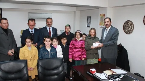 Erzincan Mev Yavuz Selim İlkokulu Öğrencilerinden Örnek Kampanya