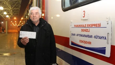 Pamukkale Ekspresi Törenle Yola Çıktı