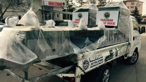 Ziraat Odası'ndan Köylere Makine Desteği