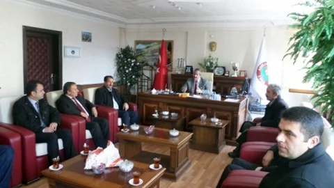 Öğretmenevi Personelinden Başkan Gürsoy'a Ziyaret