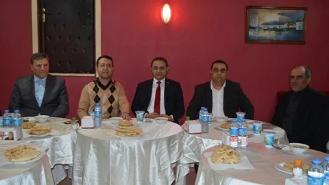 Gürün Esnaf Odasında Dayanışma Yemeği