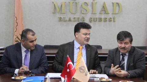 MÜSİAD Elazığ Şubesi Dost Meclisi'nde Su Ürünleri Ve Tarım Konuşuldu