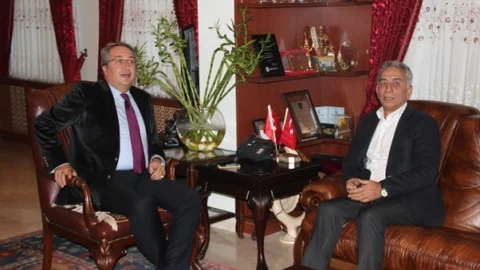 İşadamı Adnan Polat Ünver'i Ziyaret Etti