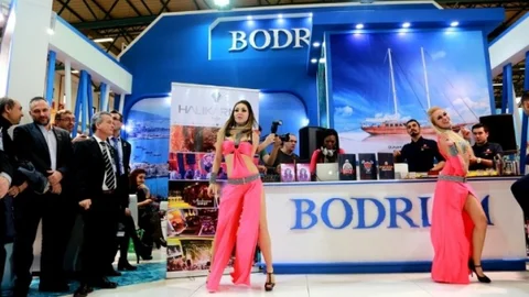 Emitt Fuarında Renkli Görüntüler