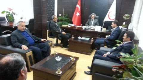 Saadet Partisi'nden Kamu Hastaneleri Birliği Genel Sekreterliği'ne Ziyaret