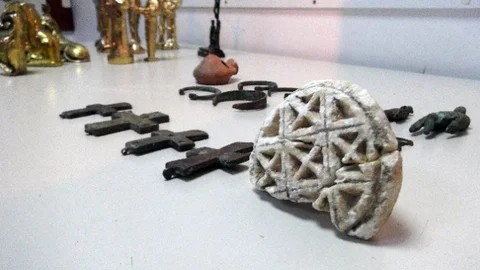 Aksaray'da Tarihi Eser Operasyonu