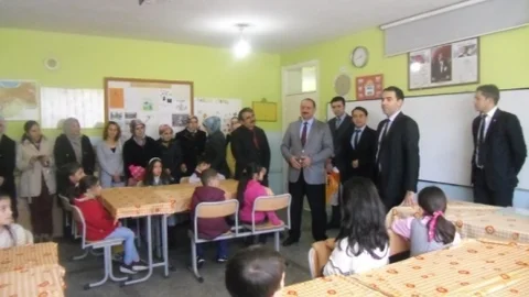 Kaymakam Kazancı; Karne Törenine Katıldı