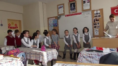 Muratlı'da Okullarda Karne Heyecanı