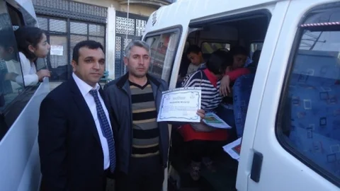 Okul Müdüründen Servis Şoförlerine Karne