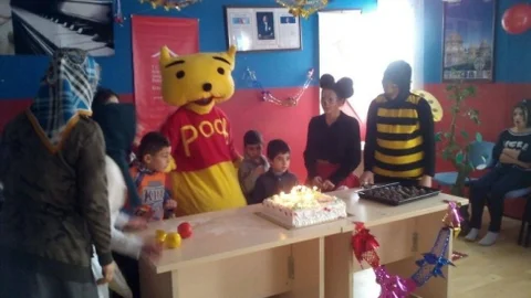 Nene Hatun Çocuk Yuvasında Kalan Çocukların Doğum Günü Sevinci