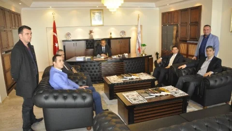 Karaduman'dan Özer'e “Hayırlı Olsun” Ziyareti