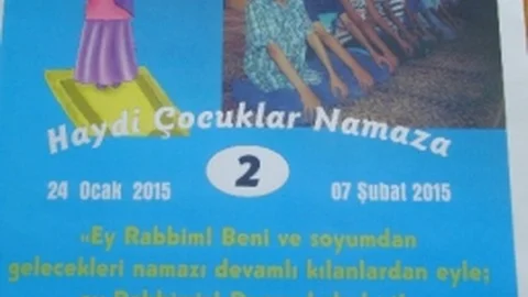 Afyonkarahisar'da “Haydi Çocuklar Namaza” Projesi