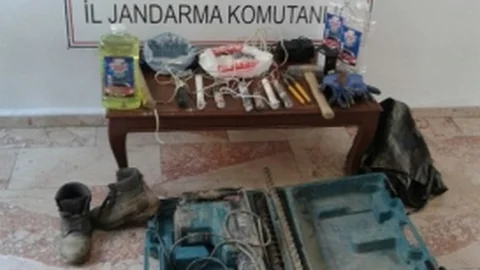 Bilecik'te Kaçak Kazı Operasyonu