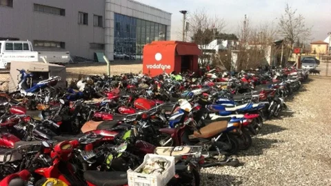 576 Adet Motosiklet Trafikten Men Edildi
