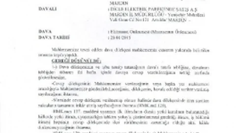 Marsu Dedaş'a Açtığı Davayı Kazandı