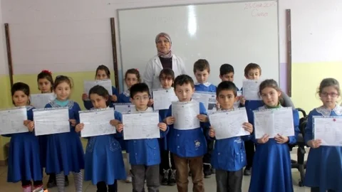 Çankırı'da Karne Heyecanı