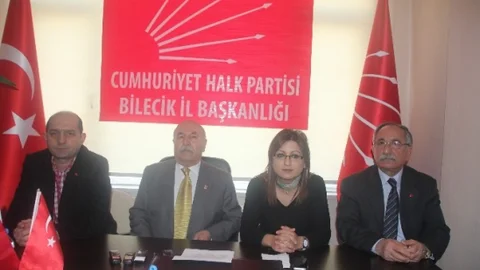 CHP Bilecik İl Başkanı Şinasi Çetinkaya