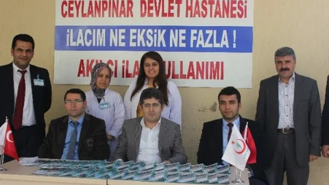 Ceylanpınarlılar Doğru İlaç Kullanımıyla İlgili Bilgilendirildi