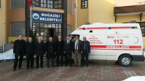 Boğaziçi Belediyesine Ambulans