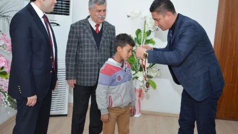 Viranşehir'in Yıldızlarından Kaymakam Huzeyfe Citer'e Ziyaret