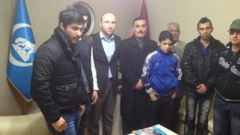 Telafer'den Gelen Mültecilerden Ülkü Ocaklarına Ziyaret