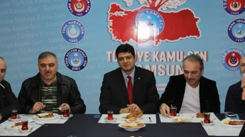 Kamu-Sen Yöneticileri Kahvaltıda Buluştu