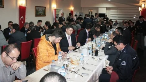 Emniyet Müdürü Altınok'a Veda Yemeği Düzenlendi