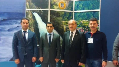 Başkan Uzun Emitt Fuarı'nda Ulus'u Tanıttı