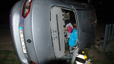 Hatay'da Trafik Kazası 1 Ölü 3 Yaralı