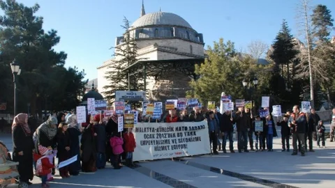 Tokat'ta Nato Eylemi