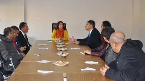 Umut Oran'dan Tunceli Barosu'na Ziyaret