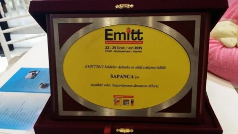 Sapanca Belediyesi Ödül Aldı