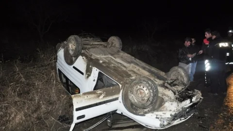 Tekirdağ'da Trafik Kazası 1 Yaralı