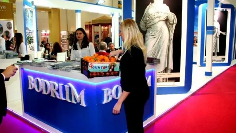 Bodrum Standı Emitt Turizm Fuarı'nda İlgi Görüyor