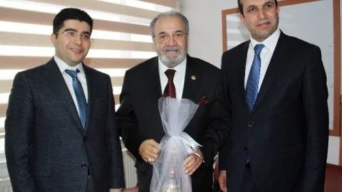 Uslu Ve Akça'dan Uğurludağ Belediyesine Ziyaret