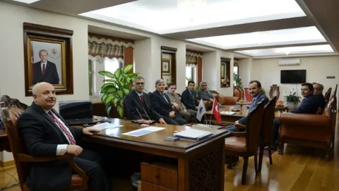 Kamu Hastaneler Birliğinden Üniversiteye Ziyaret