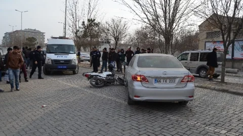 Iğdır'da Maddi Hasarlı Trafik Kazası