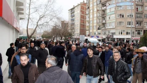 Basın Açıklamasında Olay