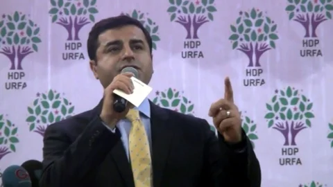 HDP Eş Genel Başkanı Selahattin Demirtaş Şanlıurfa'da