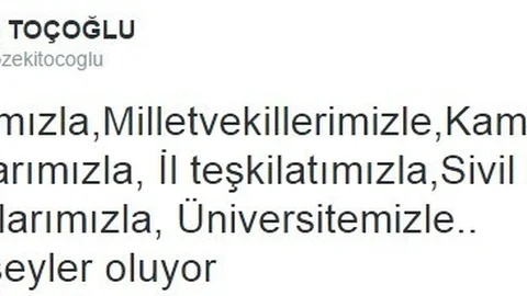 Başkan Toçoğlu “11 İsim Kardeşimizdir”