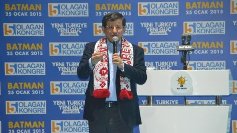 Başbakan Davutoğlu Batman'da