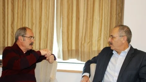 Nurgül Yeşilçay Hocası Büyükerşen'i Ziyaret Etti