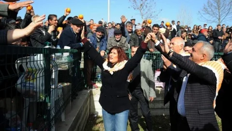 Başkan Çerçioğlu'na Portakallı Teşekkür