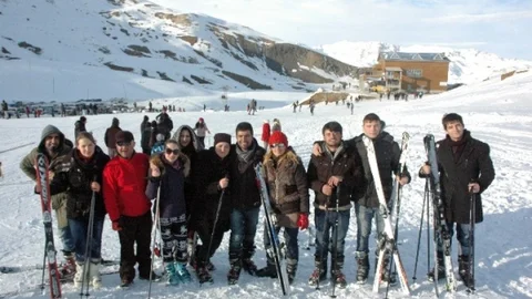(Özel Haber) Kayak Merkezi İlk Yabancı Misafirlerini Ağırladı